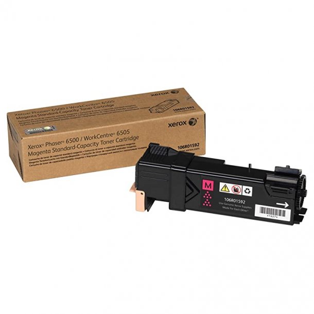 Xerox Phaser 6500 / WC6505 M Toner - 106R01592 Original - Magenta 1000 sider