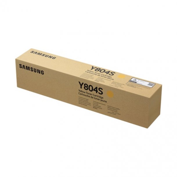 Samsung CLT-Y804S/ELS Y Toner - SS721A Original - Gul 15000 sider