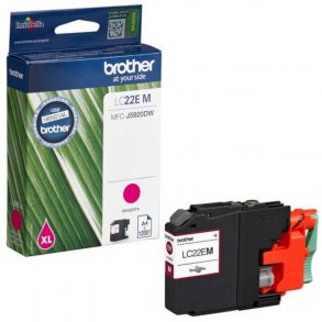 Brother ink cartridge LC22EM magenta 1200 pages, original