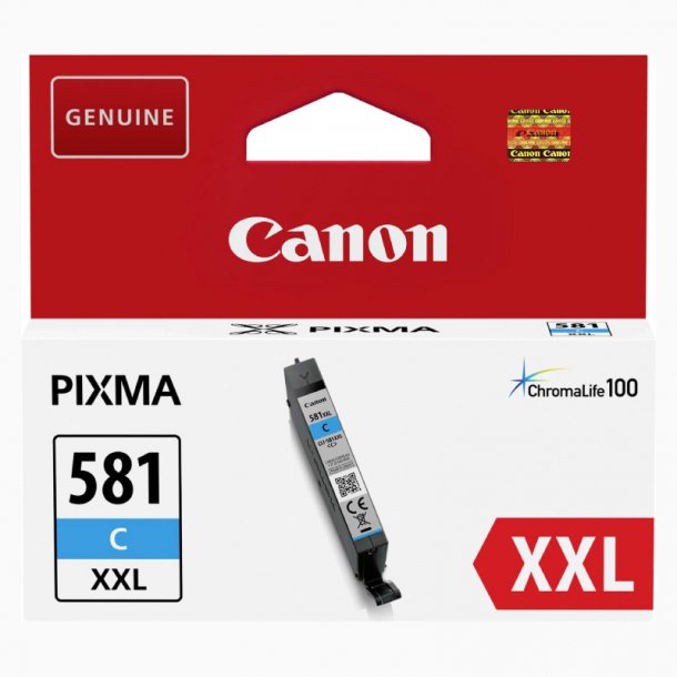 Canon CLI-581 XXL C blekkpatron 1995C001 Original - Cyan 11,7 ml