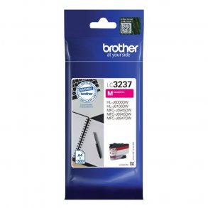 Brother blekkpatron LC3237M magenta 30 ml, original