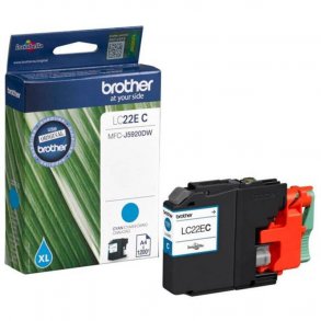 Brother ink cartridge LC22EC cyan 1200 pages, original