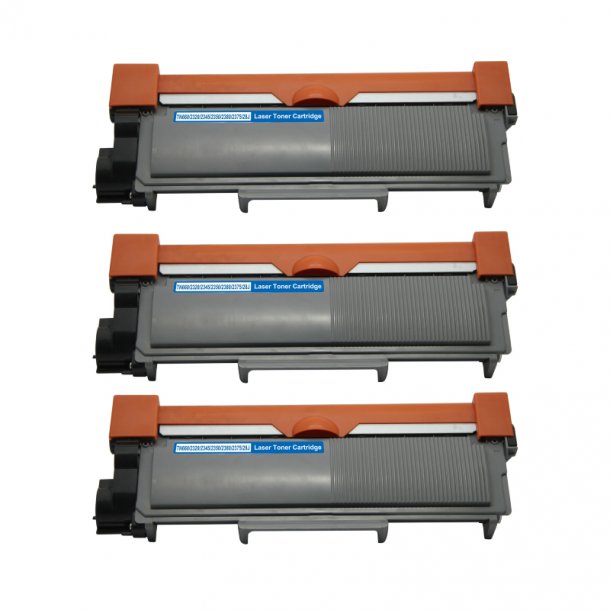 Brother TN 660 BK Combo Pack 3 pcs Toner - Compatible - Black 7800 pages