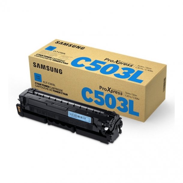 Samsung CLT-C503L/ELS C Toner - SU014A Original - Cyan 5000 sider