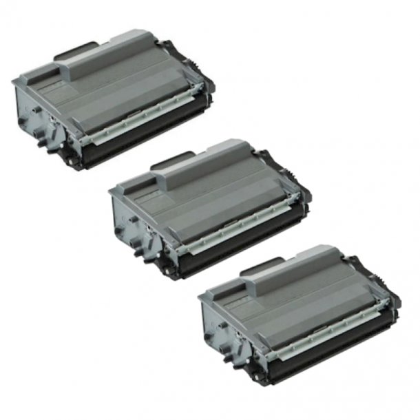 Brother TN 3430 BK Combo Pack 3 pcs Toner - B3430 Compatible - Black 9000 pages