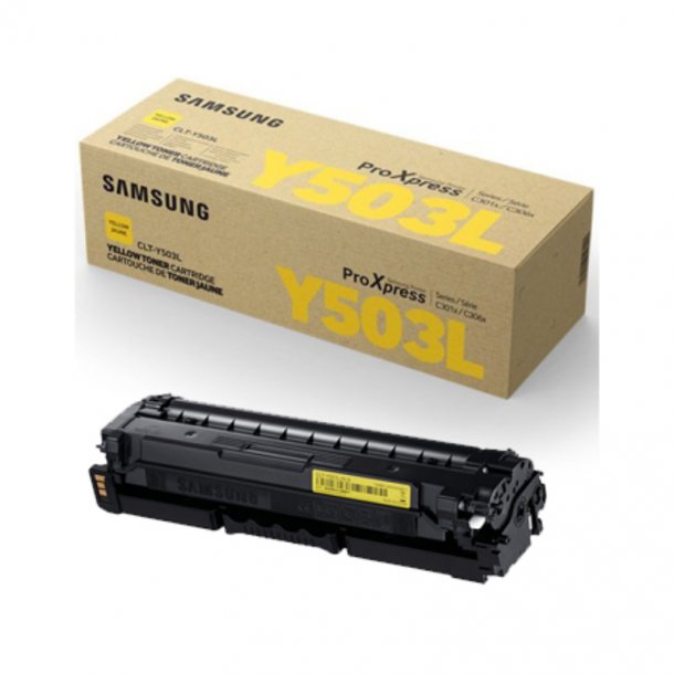 Samsung CLT-Y503L/ELS Y Toner - SU491A Original - Gul 5000 sider