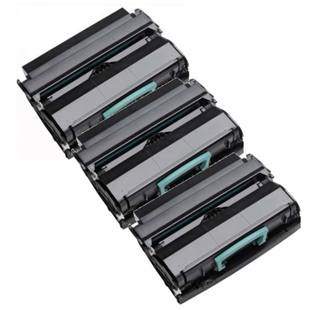 Kompatibel Dell 2330 BK combo pack 3 st Toner (18000 sidor)