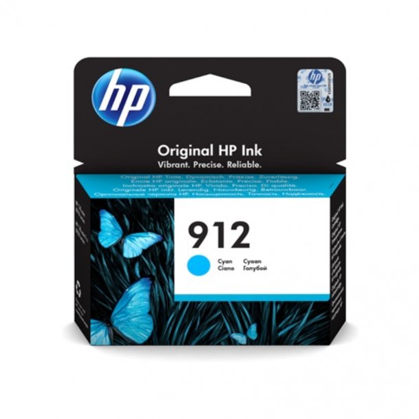 HP 912 C blkpatron - 3YL77AE#BGX Original - Cyan 6,3 ml