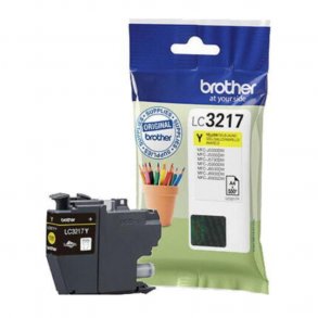 Brother ink cartridge LC3217Y yellow 11 ml, original