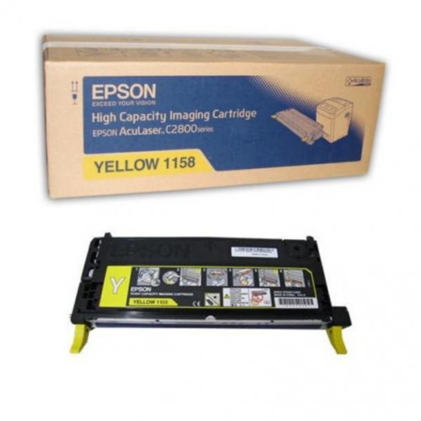Epson Aculaser C2800 Y - Gul 6000 sider - Original Toner C13S051158