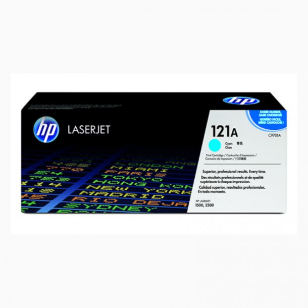 HP 121A C Toner - C9701A Original - Cyan 4000 sider