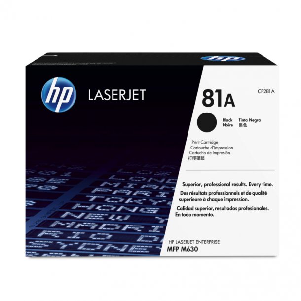 HP 81A BK Original Toner (10500 sidor)