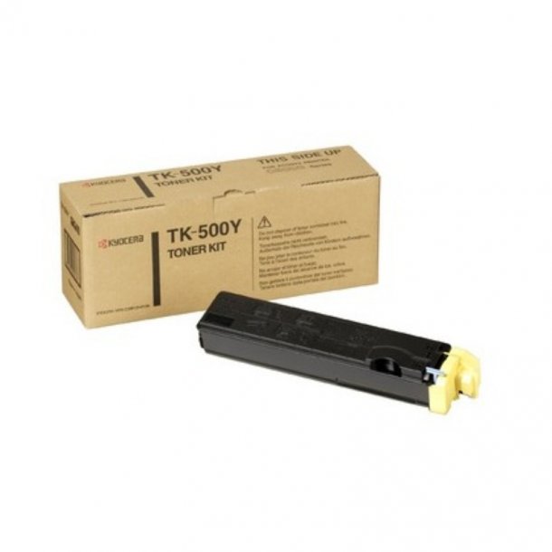 Kyocera TK-500Y Y - Gul 8000 sider - Original Toner 370PD3KW