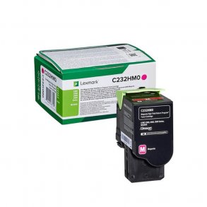 Lexmark toner MC 2425 - C232HM0 magenta 2300 sider, original
