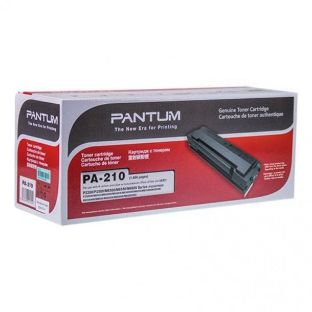 Pantum PA-210 BK Toner - PA210 Original - Black 1600 pages