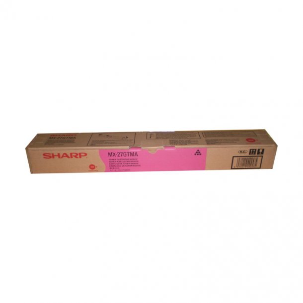 Sharp MX-27GTMA M Toner - Original - Magenta 15000 sider