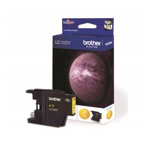Brother ink cartridge LC1220Y yellow 6 ml, original