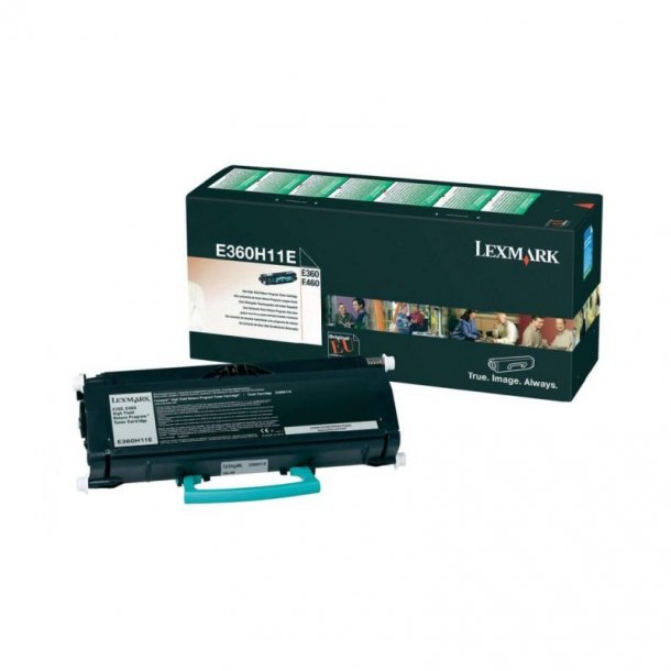 Lexmark toner E 360 / 460 - E360H11E svart 9000 sidor, original