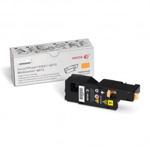 Xerox toner 6000 / 6010 / 6015 - 106R01629 gul 1000 sider, original