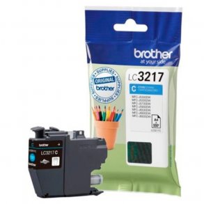 Brother ink cartridge LC3217C cyan 11 ml, original