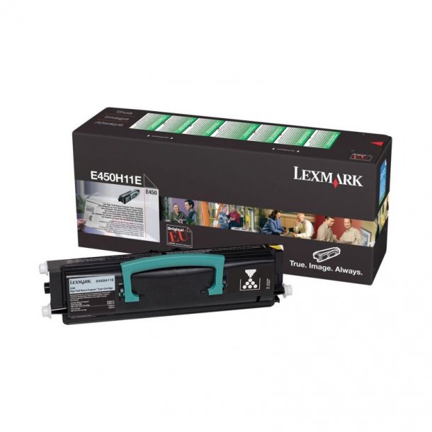 Lexmark toner E 450dn - E450H11E black 11000 pages, original