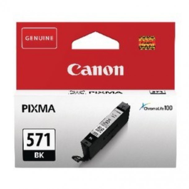 Canon CLI 571 - 0385C001 blkpatron - Original - Sort 7 ml