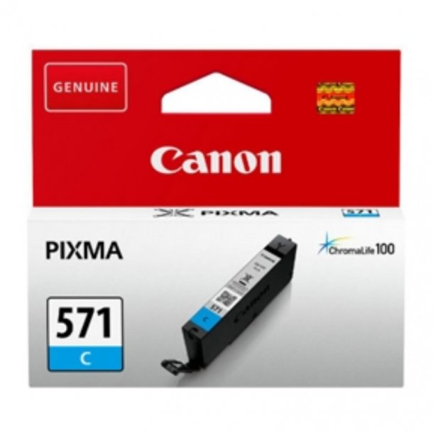 Canon CLI 571 0386C001 Ink Cartridge - Original - Cyan 7 ml