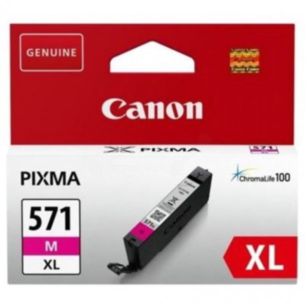 Canon CLI 571 XL 0333C001 Ink Cartridge - Original - Magenta 11 ml