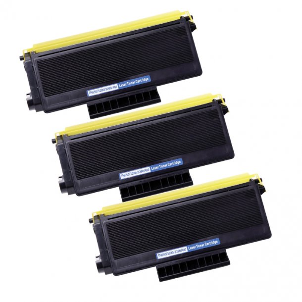 Brother TN3280 BK Combo Pack 3 pcs Toner - BT3280 Compatible - Black 24000 pages