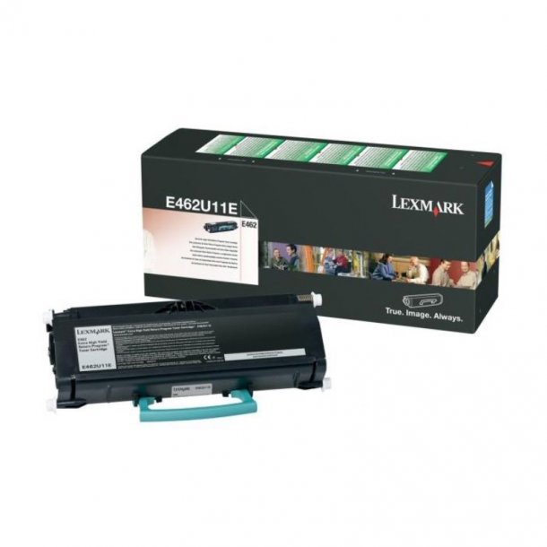 Lexmark E 462 BK Original Toner (18000 sidor)