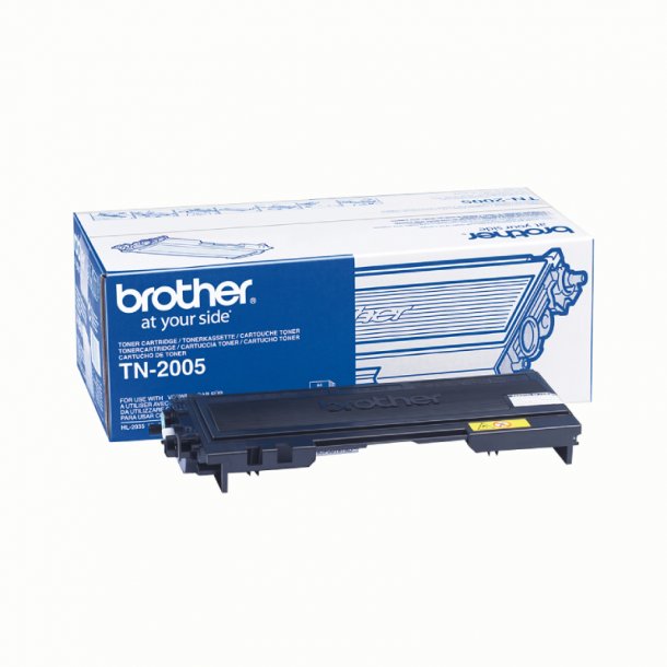 Brother TN2005 BK svart Lasertoner, Original