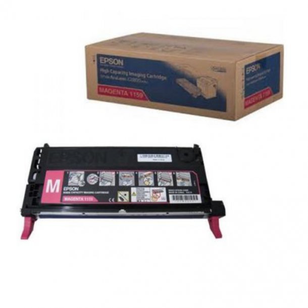 Epson Aculaser C2800 M - Magenta 6000 sider - Original Toner C13S051159