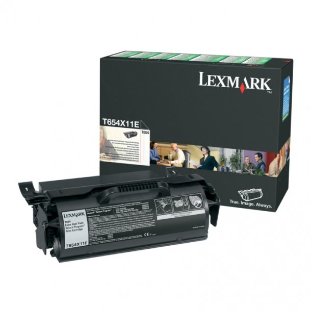 Lexmark T654 BK Extra HC prebate Original Toner (36000 sidor)