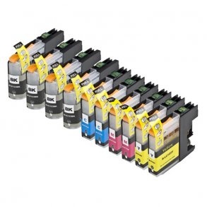 Pixojet ink cartridges Brother LC 125 - 127, 10 pcs. discount pack 202 ml