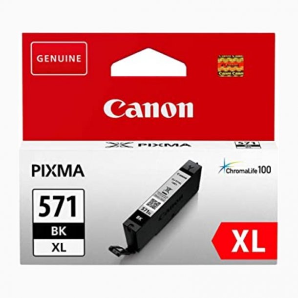 Canon CLI 571 XL - 0331C001 Sort 11 ml - Original blkpatron