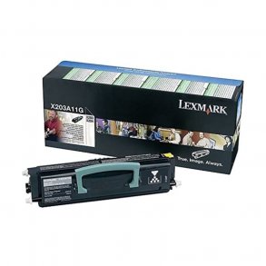 Lexmark toner X 203 - X203A11G svart 2500 sider, original