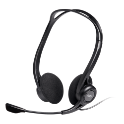 Logitech 960 PC-headset - Svart
