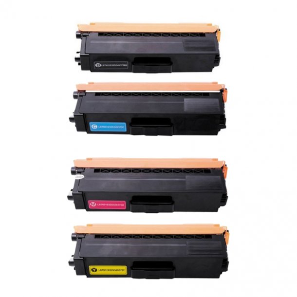 Pixojet toner Brother TN 325, 4 stk. rabatpakke 16500 sider