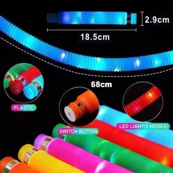 Pop Flash Tube fidget.8 pcs