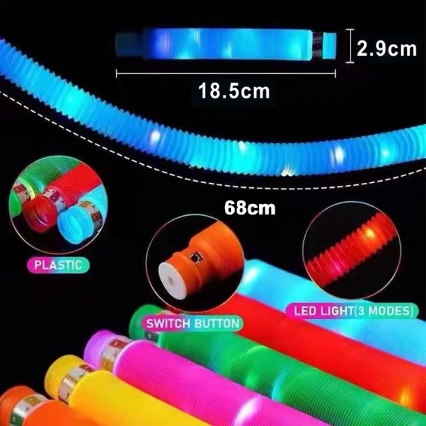 Pop Flash Tube fidget.8 pcs
