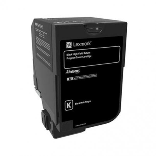 Lexmark CX 725 - 84C2HK0 toner svart 25000 sidor, original