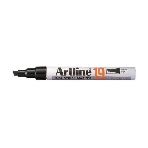 Artline Marker 19 Industri 5.0 svart, 12 st
