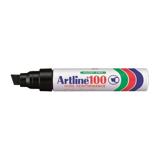 Artline Marker 100 12,0 svart, 6 st
