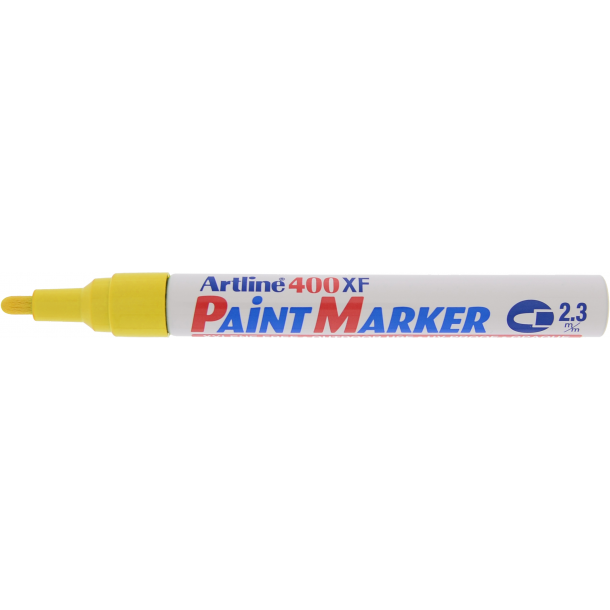 Artline Marker 400XF Paint gul, 12 st