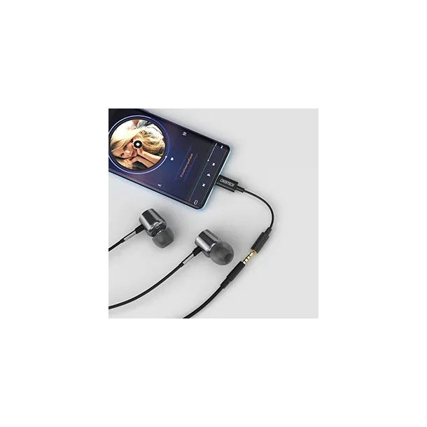 Choetech AUX003 USB-C till DC 3.5 mm hona h&ouml;rlursljudkabel