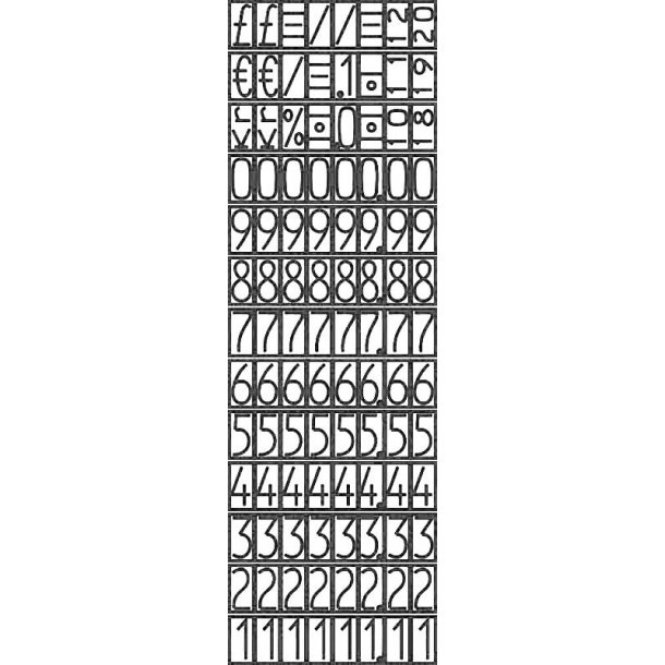 Avery Prisskytt 826 - Etiketter 26x16 mm