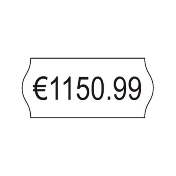 Avery Etiketter 26x12 G2 - Vit (10 rullar)