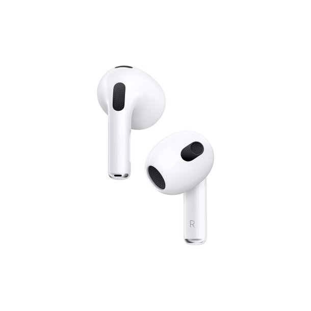 Apple AirPods (3.gen) m/magsafe, hvid (MME73ZM/A), Original