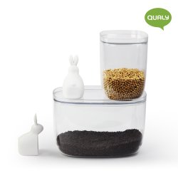 Qualy Bella bunny risbehllare - 7 L