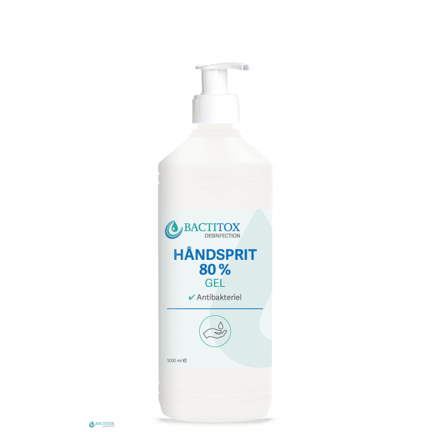 Bactitox GEL Hnddesinfektion 80% (1 L)